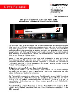 Bridgestone auf dem Autosalon Paris 2016.pdf