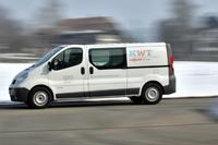 WEBFLEET leitet die Service-Mitarbeiter der KWT AG zielsicher zum nächsten Auftrag. Bild: KWT AG