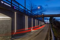 Beispiel Einfahrt Einkaufszentrum: ADONIS IP67 und XOOLUM™ IP67