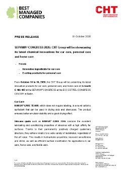 CHT Press release SEPAWA 2026.pdf