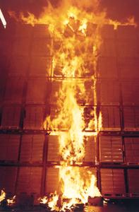 Hochregallagerbrand Forschungszentrum