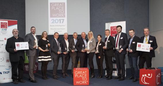 ITGAIN erzielt Spitzenplatz im Great Place to Work® Wettbewerb 2017