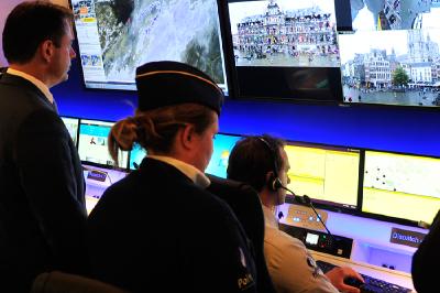 IHSE KVM system supports the police in Antwerp