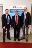 Der neu gewählte Vorstand des CC Ost v.l.: Marco Zichner (LSK GmbH), Prof. Jens Ridzewski (Vorsitzender, IMA GmbH) und Prof. Helmut Schramm (BMW AG), Foto: CCeV
