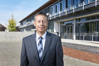 Geschäftsführer Jörg Kogelheide freut sich auf die Zusammenarbeit.