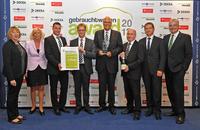 Autohaus Herbert Köpper in Dorsten ist Gewinner des Gebrauchtwagen Awards 2013 (Fotohinweis: »Gebrauchtwagen Praxis«)