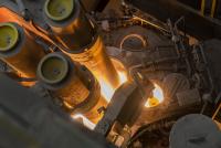Neuer Pfannenofen im Duisburger Stahlwerk: 80 Millionen-Investition in Qualität und Technologie