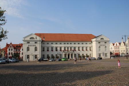 Im Rathaus der Hansestadt Wismar wird die Arbeitszeit künftig mit einem primion-System erfasst (Fotograf: Pressestelle HWI)