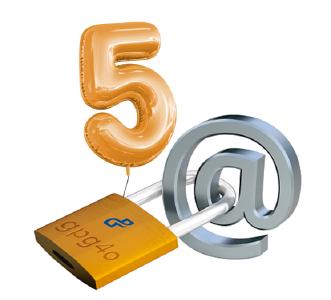 Version 5.0: gpg4o® feiert sein fünfjähriges Software-Jubiläum