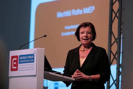 Mechtild Rothe MdEP and Vice President of the European Parliament:"We must create a market for efficiency based services. No reliable analyst would currently suggest that energy prices were likely to fall".