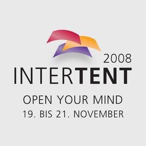 Die Losberger Hausausstellung - Intertent 2008 - in diesem Jahr zum ersten Mal mit neuem Logo