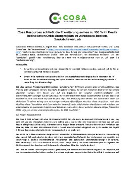 06082024_DE_COSA_Cosa Completes Acquistion of the Orbit Expansion - FINAL de.pdf