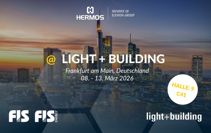 HERMOS auf der Light + Building 2026