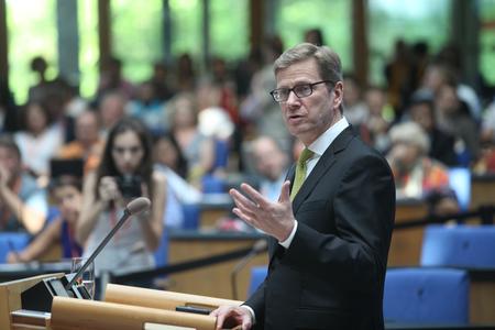 Keynote Dr Guido Westerwelle, © DW/M. Magunia