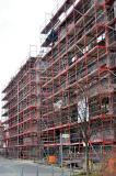 Holzbau macht Wohnen bezahlbar: Als innovative Planungsmethode trägt BIM dazu bei, besondere Vorteile des Bauens mit Holz konsequent zu nutzen, um bezahlbaren Wohnraum gerade auch im innerstädtischen Bereich zu schaffen. Foto: Achim Zielke für den DHV, Ostfildern; www.d-h-v.de