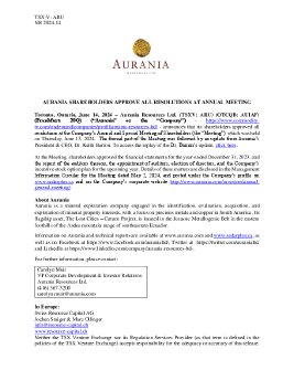 17062024_EN_ARU_Aurania Shareholders Approve AGM Resolutions.pdf