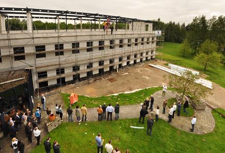 Richtfest im IWZ Rheda-Wiedenbrück