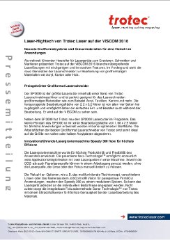Laser-Hightech von Trotec Laser auf der VISCOM 2016.pdf
