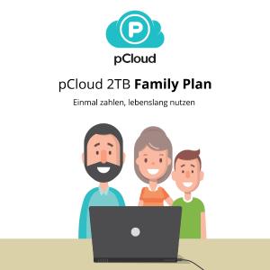 pCloud 2TB Lifetime Family Plan