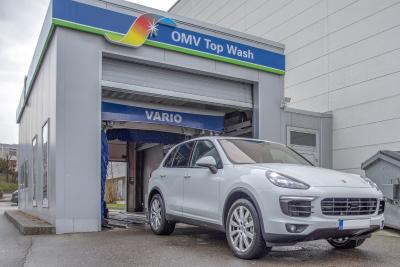 Matthias Breier, OMV-Tankstelle in Bietigheim-Bissingen wäscht erfolgreich mit der CHRIST VARIO SPEED