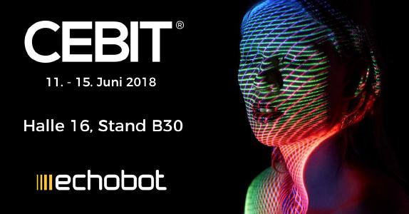 Echobot auf der CEBIT 2018