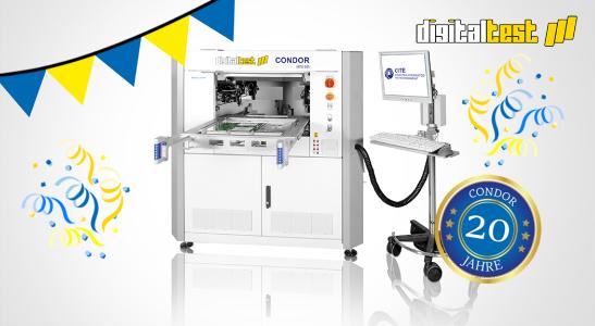 Das Condor Flying Probe System von Digitaltest feiert 20. Geburtstag