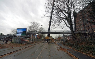 Innovative Leichtbauweise: Die Kombination von Stahlträgern mit GFK-Fahrbahnplattenprofilen erlaubt ebenso elegante wie wirtschaftliche Lösungen