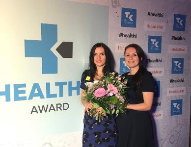Christin Domin & Anne Schulze von FLYACTS beim Health-i Award