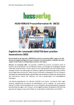 Presseinformation_29_HUSS_VERLAG_Ergebnis der Leserwahl LOGISTRA best practice_Innovationen 2022.pdf