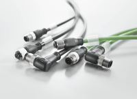 Weidmüller erweitert sein Sortiment an M12-Ethernet-Leitungen: neu gewinkelte Ausführungen. 