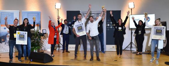 Die glücklichen Gewinner des Regional Cup Heilbronn-Franken 2020.