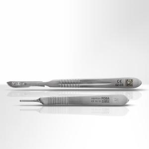 UDI laser marks on medical scalpells