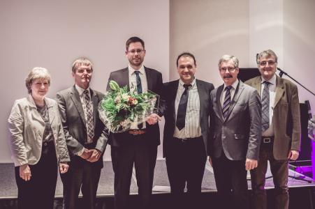 Forschungspreis des Fraunhofer ENAS an herausragenden Ingenieur für Regelungstechnik verliehen / Foto © Fraunhofer ENAS, Cornelia Schubert
