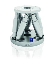 New H-850KMLD precision Hexapod for payloads up to 500 kg and a 100 mm travel range. Optionally with integrated absolute encoder
