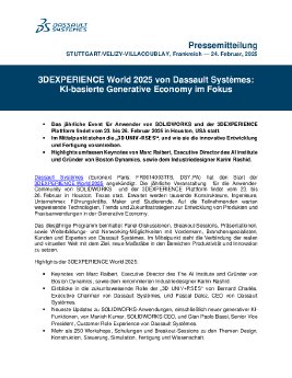 Dassault Systèmes’ 3DEXPERIENCE World 2025 PR final 20 Feb 2025_DE.pdf