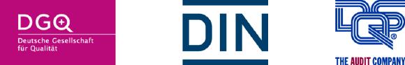 Logos DGQ DIN DQS