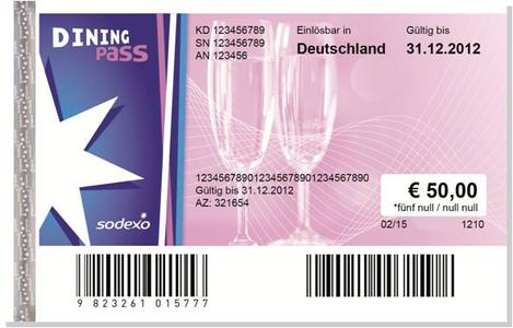 Mit dem Sodexo Dining Pass einen genussvollen Restaurantbesuch erleben!