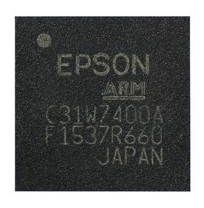 S1C31W74 32-bit Flash microcontroller top (VFBGA8HX-181 packaged chip)