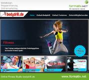 Webdesign und Programmierung für das Online Fitness Studio bodydrill.de