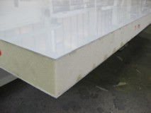 Moderne DUROLITE-Paneeltechnik spart 25% Eigengewicht