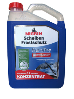 Zielgenaues Einfüllen ermöglicht der verbesserte NIGRIN Kanister.
