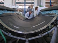 The laser projector gives perfect control over the production process and ensures maximum accuracy and efficiency.