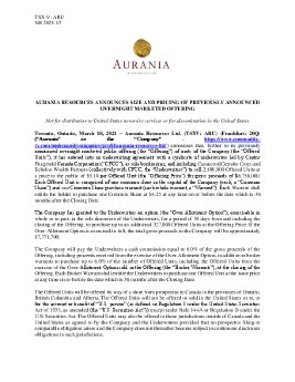 Aurania - Press Release - Day 2 - FINAL 18.03.2021_EN.pdf