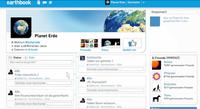 earthbook - earth on social-network like facebook