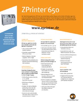 ZPrinter 650 Datenblatt 3D-Drucker.pdf