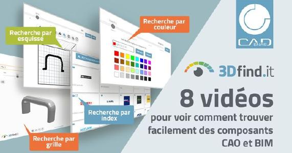 Comment les ingénieurs et les architectes trouvent-ils le bon composant CAO & BIM à l'heure de la numérisation