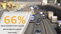 66 % der Autofahrer in Deutschland wollen einen Baustellenassistenten / © Continental AG
