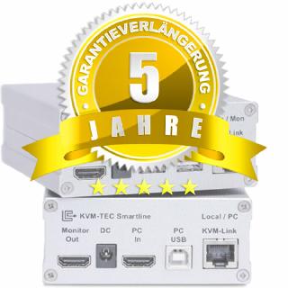 Kostenlos verlängerte Herstellergarantie für KVM TEC Produkte