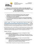 [PDF] Pressemitteilung: Bohrungen von Aztec durchteufen mächtige, hochgradige Gold-Silber-Mineralisierungszonen im Projekt Tombstone in Arizona; einschließlich 1,39 gpt Gold und 56,40 gpt Silber (2,196 gpt AuÄq) über 96,04 m