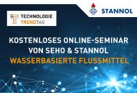 Kostenloses Online-Seminar rund um das Thema wasserbasierte Flussmittel von Stannol und SEHO
